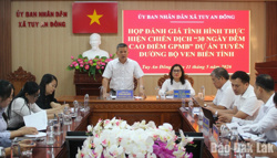 Xã Tuy An Đông quyết liệt thực hiện Chiến dịch “30 ngày cao điểm giải phóng mặt bằng”