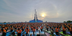 1.000 người sẽ tham gia đồng diễn Ngày Quốc tế Yoga tại Quảng trường Nghinh Phong