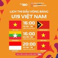 Lịch thi đấu và phát sóng của U19 Việt Nam đấu Indonesia ở giải Đông Nam Á