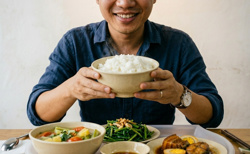 Lỡ ăn nhiều tinh bột, hãy làm điều này 2 phút