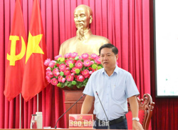 Quyết liệt thực hiện “6 rõ”, thúc đẩy tăng trưởng kinh tế - xã hội