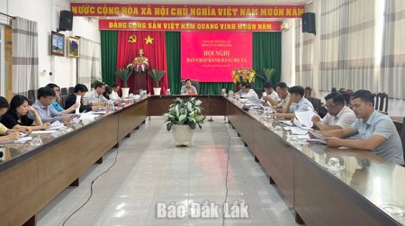 Xã Krông Búk giảm 23 đầu mối thôn, buôn sau sắp xếp