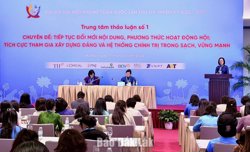 Đại biểu Đắk Lắk đóng góp nhiều ý kiến tâm huyết tại Đại hội Phụ nữ toàn quốc lần thứ XIV
