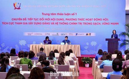 Đại biểu Đắk Lắk đóng góp nhiều ý kiến tâm huyết tại Đại hội Phụ nữ toàn quốc lần thứ XIV