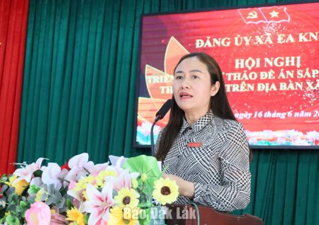 Xã Ea Knuếc dự kiến sắp xếp, sáp nhập còn 17 thôn, buôn