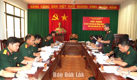Đắk Lắk xét duyệt tuyển sinh vào Trường Thiếu sinh quân miền Trung