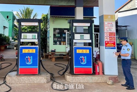 Đắk Lắk: Xử phạt 4 cửa hàng xăng dầu 100 triệu đồng