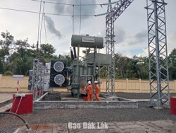 Nâng công suất Trạm biến áp 110kV Krông Ana, tăng cường năng lực cấp điện khu vực phía Tây Đắk Lắk