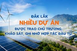 Đắk Lắk: Nhiều dự án được trao chủ trương, khảo sát, ghi nhớ hợp tác đầu tư