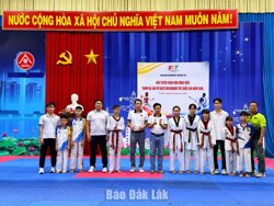 Đắk Lắk tuyển chọn 8 võ sĩ tham dự Giải vô địch Taekwondo trẻ quốc gia 2026