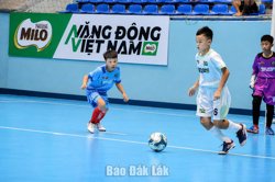 U11 Đắk Lắk bất bại ở vòng bảng