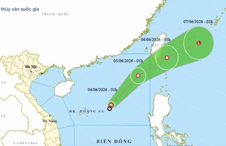 Xuất hiện áp thấp nhiệt đới đầu tiên trên Biển Đông, có ảnh hưởng tới nước ta?