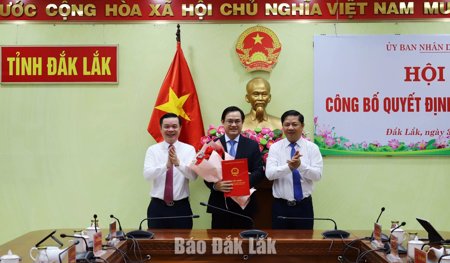 Ông Hồ Quang Đệ được bổ nhiệm Giám đốc Sở Xây dựng