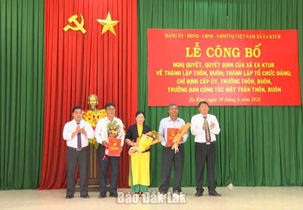 Khơi dậy động lực phát triển ở Ea Ktur