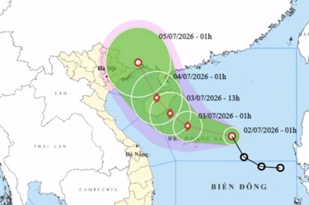 Bão số 1 có khả năng sắp hình thành