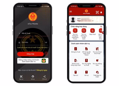Cơ quan Thuế đề nghị người dân kiểm tra ngay thông tin thu nhập trên eTax Mobile