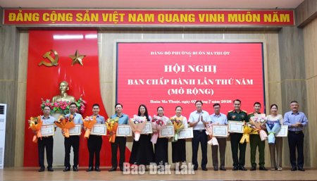 Phường Buôn Ma Thuột tăng tốc thực hiện các nhiệm vụ 6 tháng cuối năm 2026