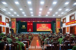 Công an Đắk Lắk: Triển khai đồng bộ các giải pháp bảo đảm an ninh, trật tự, phục vụ hiệu quả nhiệm vụ phát triển kinh tế - xã hội