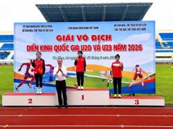 Lê Thị Tuyết giành huy chương Vàng Giải vô địch điền kinh quốc gia U20 và U23