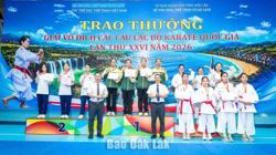 Giải vô địch các câu lạc bộ Karate quốc gia: Đắk Lắk đoạt 3 huy chương Vàng