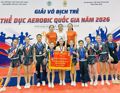 Giải vô địch trẻ Thể dục Aerobic quốc gia: Đắk Lắk giành 10 huy chương các loại