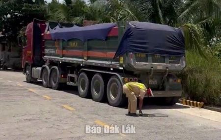 Chở hàng quá tải trọng: Tài xế và chủ xe bị phạt 52 triệu đồng