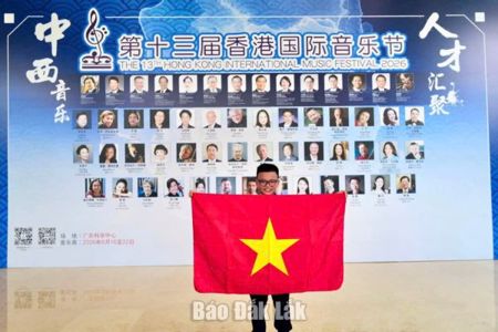 Học sinh Đắk Lắk giành giải Vàng tại Chung kết quốc tế Hong Kong International Music Festival 2026