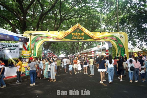 Lễ hội Sầu riêng Đắk Lắk đón hơn 515.000 lượt khách