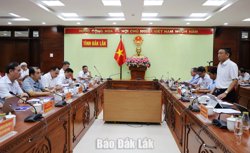 Đắk Lắk làm việc với EVNCPC về phát triển đồng bộ nguồn và lưới điện