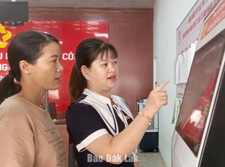 Bước chuyển mình trong vận hành bộ máy hành chính ở xã Krông Bông
