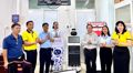 Phường Bình Kiến đưa robot lễ tân thông minh vào phục vụ người dân