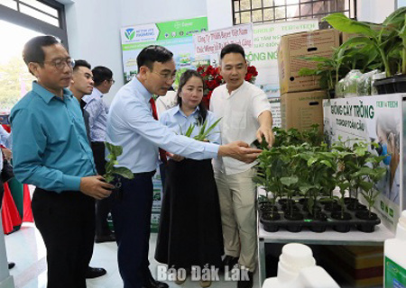 Ra mắt Điểm tư vấn kỹ thuật, trưng bày sản phẩm nông nghiệp và chuyển đổi số