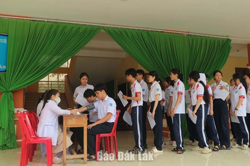 Phường Tuy Hòa kiểm tra sức khỏe cho hơn 25.000 học sinh