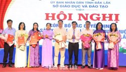 Công bố quyết định sắp xếp các cơ sở giáo dục trực thuộc Sở GD&ĐT