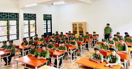 Đắk Lắk: Gần 1.000 học sinh về Trường Văn hóa CAND II, sẵn sàng cho năm học mới