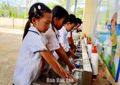Nước sạch về trường vùng khó