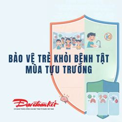 Bảo vệ trẻ khỏi bệnh tật mùa tựu trường