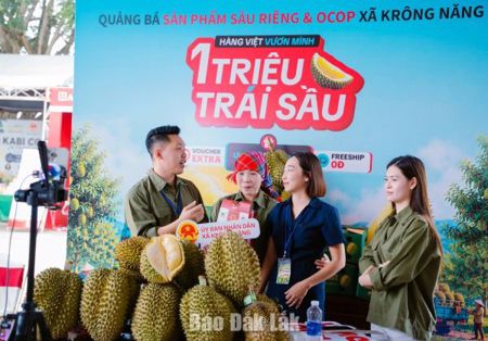 Xã Krông Năng: Không gian số đưa nông sản vươn xa