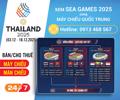 Sẵn sàng cháy hết mình cùng SEA Games 33 — Máy chiếu Quốc Trung đồng hành cùng bạn!