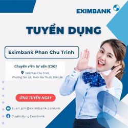  Eximbank  Phan Chu Trinh thông báo tuyển dụng