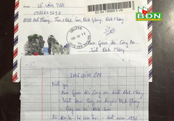 Người dân gửi thư cảm ơn Công an xã Đắk Som khám phá nhanh vụ trộm cắp tài sản