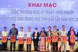 Khai mạc Cuộc thi Khoa học Kỹ thuật – Khởi nghiệp dành cho học sinh trung học