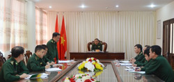 Bộ đội Biên phòng tỉnh triển khai công tác nhận, huấn luyện chiến sĩ mới năm 2021