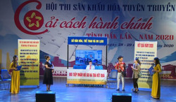 Những bài học hay từ sân khấu hóa tuyên truyền cải cách hành chính