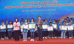 Đắk Lắk có 2 học sinh đoạt giải tại cuộc thi "Tìm hiểu Luật Trẻ em trực tuyến"