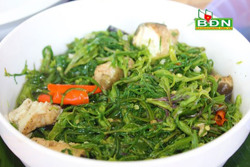 Canh cá lăng nấu jam tang của người Ê đê