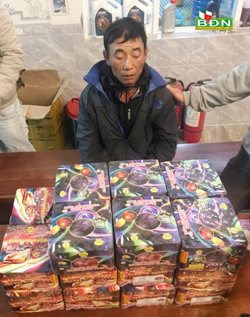 Công an huyện Krông Nô phát hiện, triệt phá vụ vận chuyển gần 40kg pháo nổ
