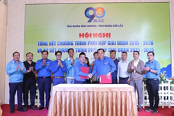 Tỉnh Đoàn Đắk Lắk và Tỉnh Đoàn Bình Dương ký kết chương trình phối hợp giai đoạn 2021-2025