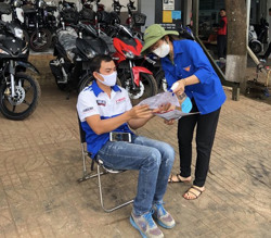 Các tổ chức cơ sở Đoàn triển khai các biện pháp cấp bách phòng chống dịch Covid-19