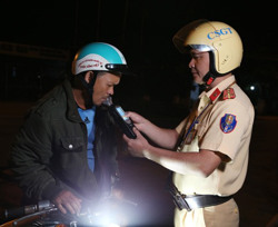 Trật tự an toàn giao thông dịp Tết dương lịch được bảo đảm